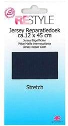 Restyle Jersey Reparatiedoek 12 cm x 45 cm 210 Marine