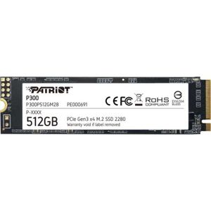 Patriot P300 512 GB ssd P300P512GM28, PCIe 3.0 x4, M.2 2280