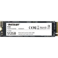 Patriot Memory P300P512GM28 internal solid state drive 512 GB M.2 PCI Express NVMe - thumbnail