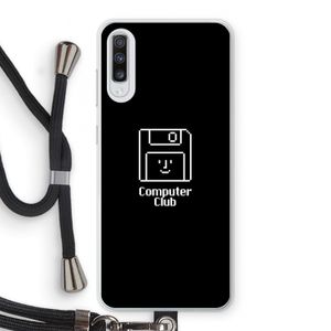 Hello: Samsung Galaxy A70 Transparant Hoesje met koord