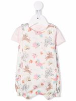 Kenzo Kids ensemble barboteuse-haut à imprimé animalier - Rose