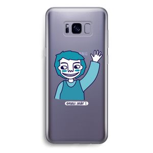 Zwaai: Samsung Galaxy S8 Transparant Hoesje