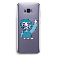 Zwaai: Samsung Galaxy S8 Transparant Hoesje