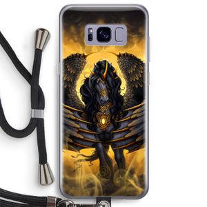 Pegasus: Samsung Galaxy S8 Plus Transparant Hoesje met koord