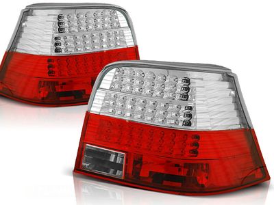 Tuning-Tec Achterlichten voor VW GOLF 4 09 97-09 03 ROOD HELDER LED