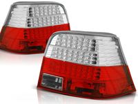 Tuning-Tec Achterlichten voor VW GOLF 4 09 97-09 03 ROOD HELDER LED - thumbnail