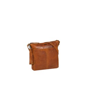 Justified Bags Justified Bags® Nynke Lederen Schoudertas Cognac Small