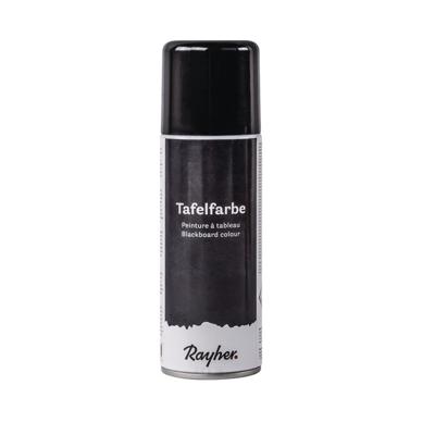 Zwart krijtbord/schoolbordverf - spray - 200 ml - Knutselmaterialen / hobbymaterialen