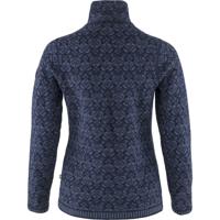 Fjallraven Snow Cardigan Fleece Dames Dark Navy XL