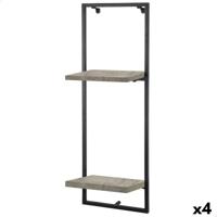 Kapstok Max Home Ijzer Hout MDF (4 Stuks)
