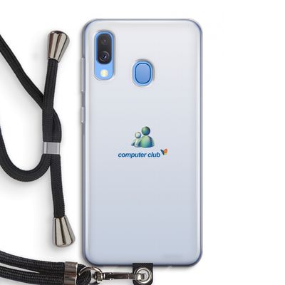 MSN: Samsung Galaxy A40 Transparant Hoesje met koord