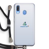MSN: Samsung Galaxy A40 Transparant Hoesje met koord