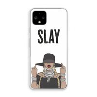 Slay All Day: Pixel 4 Transparant Hoesje