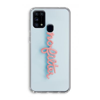 #nofilter: Samsung Galaxy M31 Transparant Hoesje