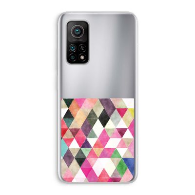 Gekleurde driehoekjes: Xiaomi Mi 10T 5G Transparant Hoesje