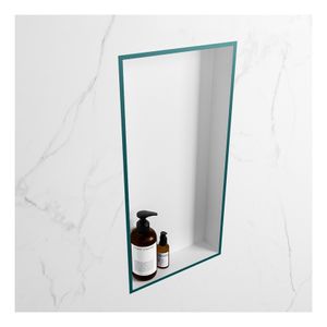 Wandnis Solid Surface Easy | In- en opbouw | 30x60x8 cm | 1 vak | Smag/Talc
