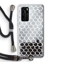 Dakpannetjes: Huawei P40 Transparant Hoesje met koord