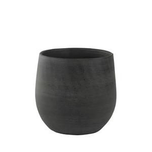 Steege Plantenpot - moderne - grafiet - 15 x 13 cm