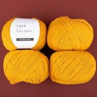 Yarn and Colors Soft Serene Sokken Haakpakket 1 Mustard