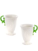 Seletti lot de deux tasses en porcelaine I-Wares - Blanc