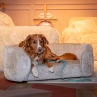 Richmond Huisdierenbed 'Bingo' Chenille, kleur Clay
