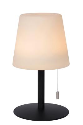 Lucide RIO - Oplaadbare Tafellamp Binnen/Buiten - Accu/Batterij - Ø 15,5 cm - LED Dimb. - 1x1,8W 3000K - IP44 - RGB - Multicolor