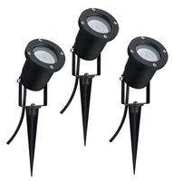 Paulmann 98897 Tuinschijnwerper Set van 3 stuks LED GU10 10.5 W Zwart - thumbnail