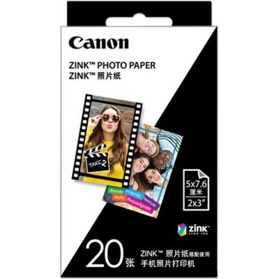Canon zink paper zp-2030 20 sheets exp hb