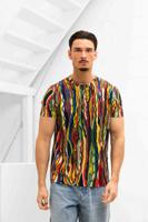 Carlo Colucci C3410-101 T-Shirt Heren Multicolor - Maat XXL - Kleur: Multicolour | Soccerfanshop