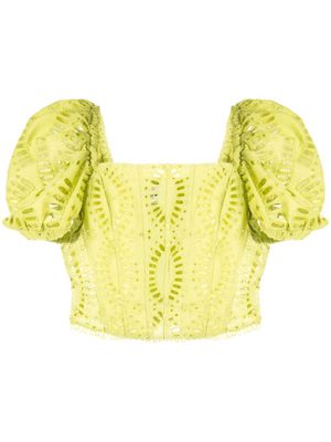 Charo Ruiz Ibiza Nivak cropped top - Groen