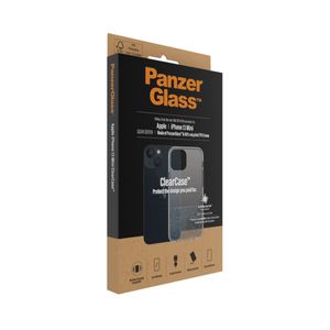 PanzerGlass ClearCase iPhone 13 Mini antibacterieel hoesje - Doorzichtig