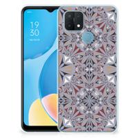 OPPO A15 | TPU | Siliconen hoesje | Flower Tiles OPPO A15 | TPU | Siliconen hoesje | Flower Tiles