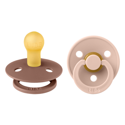 BIBS Fopspeen 6-18 Maanden Blush/Woodchuck