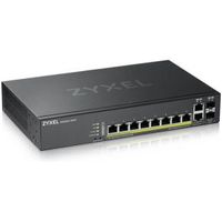 Zyxel GS2220-10HP-EU0101F netwerk-switch Managed L2 Gigabit Ethernet (10/100/1000) Zwart Power over Zyxel GS2220-10HP-EU0101F netwerk-switch Managed L2 Gigabit Ethernet (10/100/1000) Zwart Power over