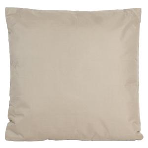 Buiten of tuin sier kussens - taupe/beige - 60 x 60 cm - binnen/buiten - tuinbank