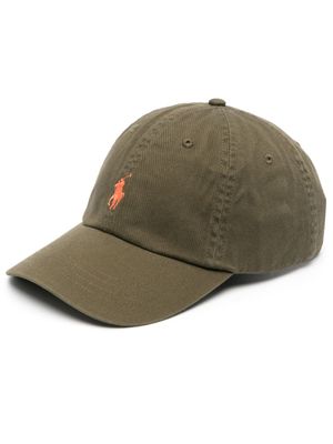 Polo Ralph Lauren casquette en coton à logo brodé - Vert