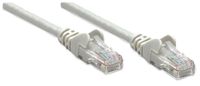 Intellinet 319768 RJ45 Netwerkkabel, patchkabel CAT 5e U/UTP 3.00 m Grijs 1 stuk(s) - thumbnail