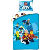 Lego City Dekbedovertrek, Adventures - Eenpersoons - 140 x 200 cm - Katoen - thumbnail