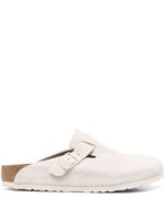 Birkenstock claquettes en daim - Tons neutres