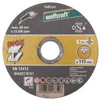 Wolfcraft Doorslijpschijf | Metaal | Ø115 x 1,0 x 22,23 | 1 stuk - 1685999