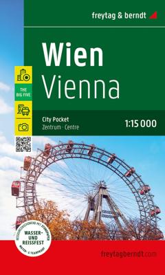Wegenkaart - landkaart Wenen CP | Freytag & Berndt