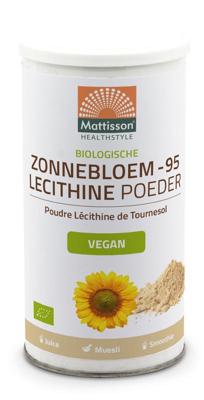Mattisson Zonnebloem lecithine poeder bio Mattisson Zonnebloem lecithine poeder bio