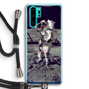 Spaceman: Huawei P30 Pro Transparant Hoesje met koord
