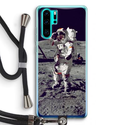 Spaceman: Huawei P30 Pro Transparant Hoesje met koord