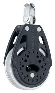 Harken 75c 1-schijfsblok Met Ratel 2x Grip Default