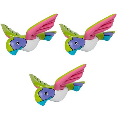 Opblaasbare papegaai - 5x stuks - 23 cm - Tropische Hawaii decoraties - versieringen - vogels - dier Opblaasbare papegaai - 5x stuks - 23 cm - Tropische Hawaii decoraties - versieringen - vogels - dier