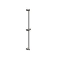 Glijstang IVY 80 cm Met Geintegreerde Wateruitlaat Geborsteld Metal Black PVD