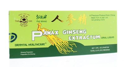 Ginseng extract 10 x 10ml