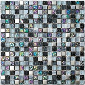 Mozaïek tegels Lagos Kongo 30x30 - Vierkant Wand en vloer Glas