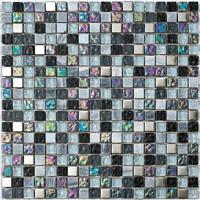 Mozaïek tegels Lagos Kongo 30x30 - Vierkant Wand en vloer Glas